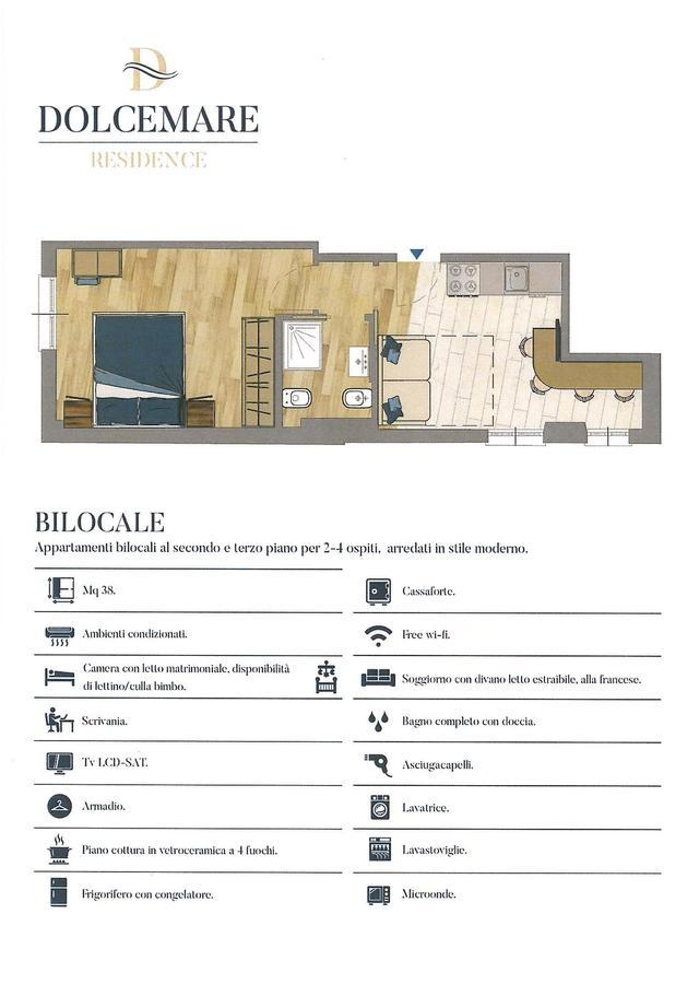Residence Dolcemare 라이구에글리아 외부 사진